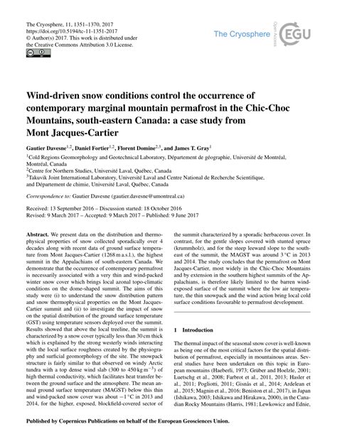 mont jacques cartier snow conditions